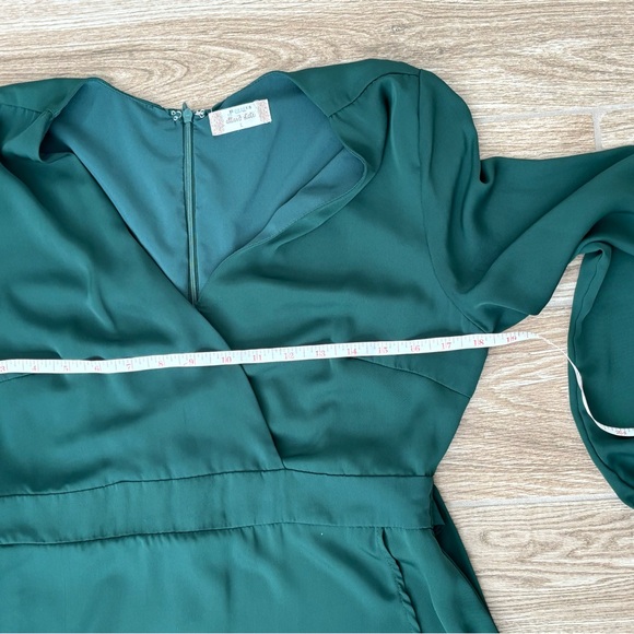 Altar'd State Green Long Sleeve Dress - Picture 7 of 14